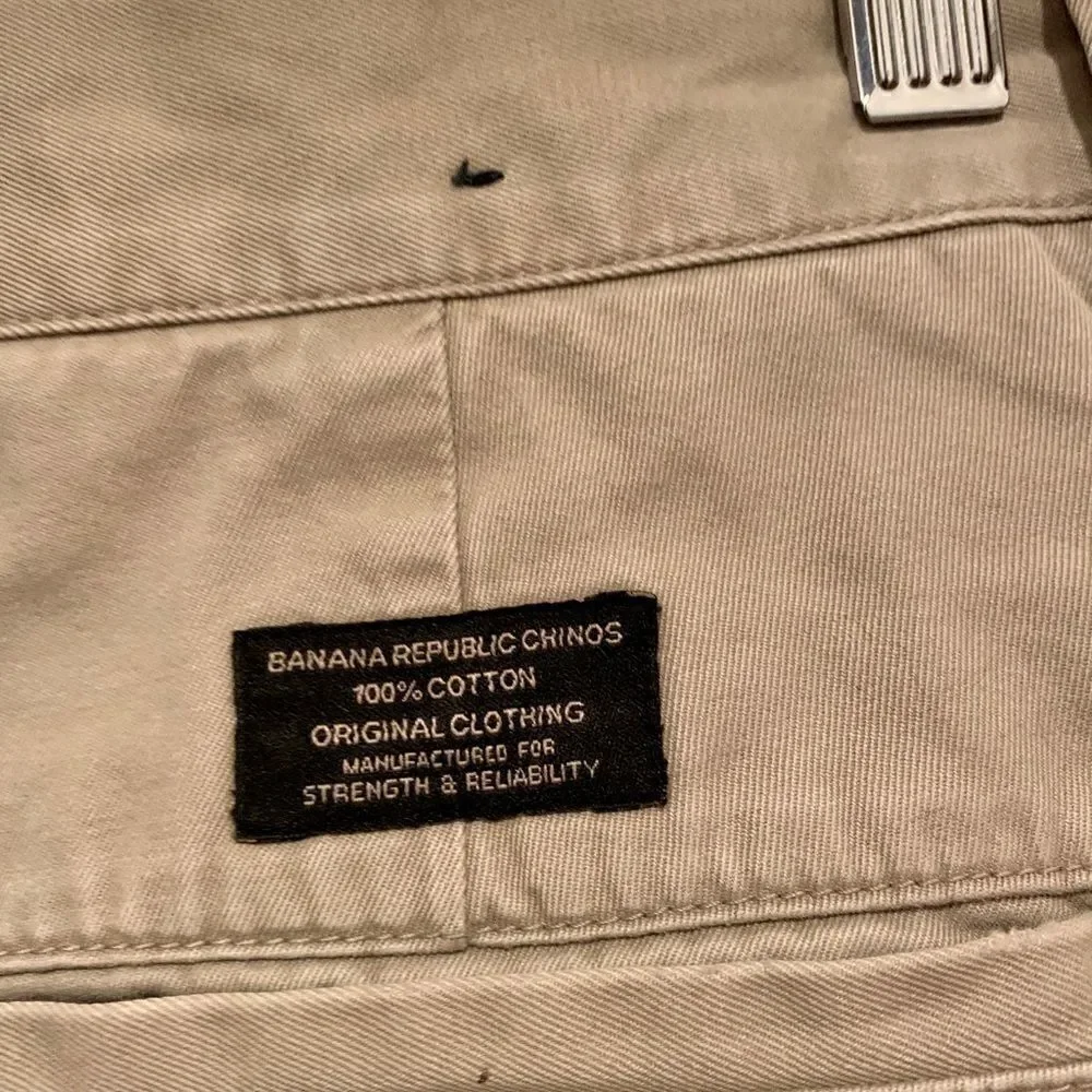 Beige Banana Republic Gavin Straight Fit S-33x30
